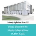 Give your opinions on the new University City Library 
