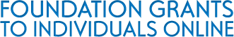 Foundation Grants to Individuals Foundation Grants to Individuals