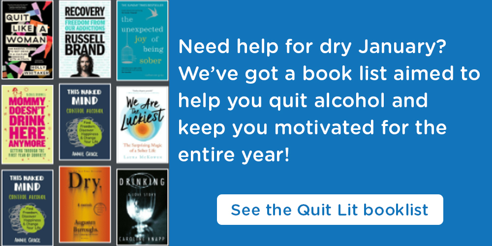 We've got a book list aimed to help you quit alcohol and stay motivated!