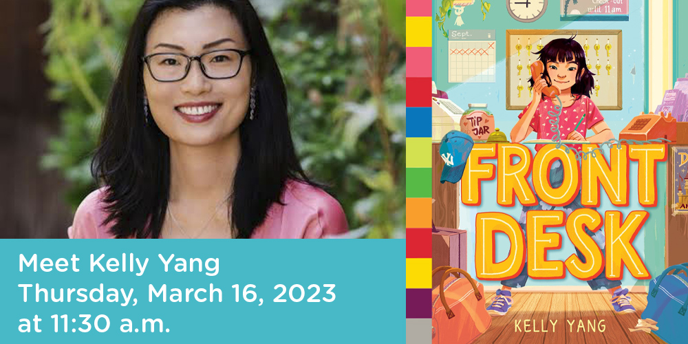 Meet Kelly Yang virtually on Thursday, March 16.