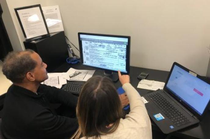 Ancestry.com's Library Edition helps a Charlotte Mecklenburg Library customer to uncover keys to his past. Ancestry.com's Library Edition helps a Charlotte Mecklenburg Library customer to uncover keys to his past.