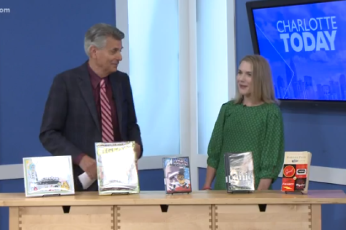 Charlotte Mecklenburg Library's Children's Services Leader, Jesse Isley, shares six back-to-school titles for kids, teens and adults. 