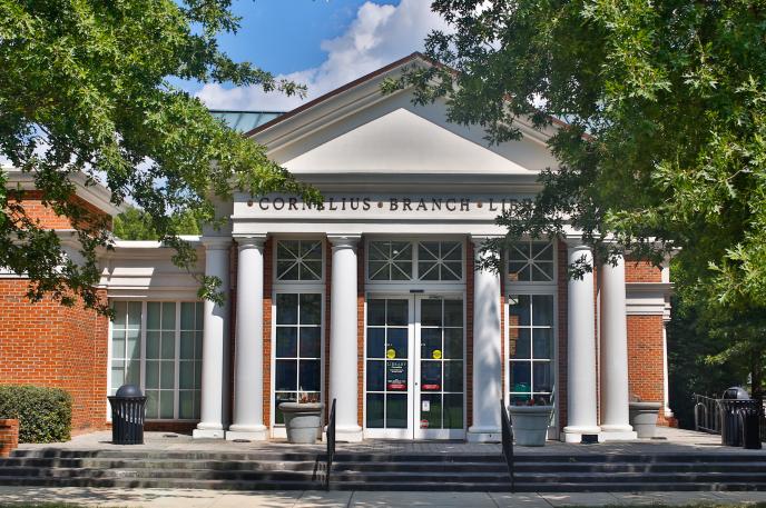 Charlotte Mecklenburg Library's Cornelius Library celebrates its 20th anniversary in February 2020. Charlotte Mecklenburg Library's Cornelius Library celebrates its 20th anniversary in February 2020.