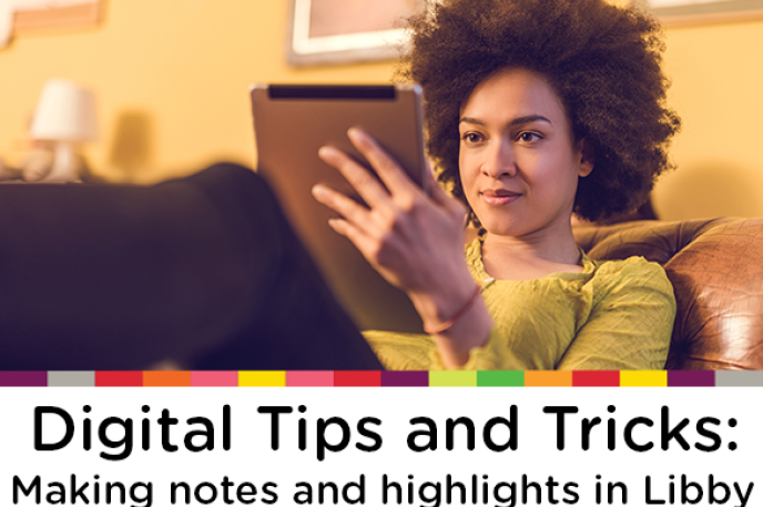 Digital Tips and Tricks: Making notes and highlights in Libby | Charlotte  Mecklenburg Library
