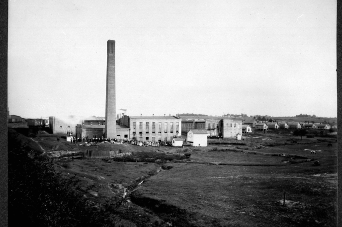 Highland Park Mill #3, c1904 courtesy of Charlotte Mecklenburg Library's Robinson-Spangler Carolina Room