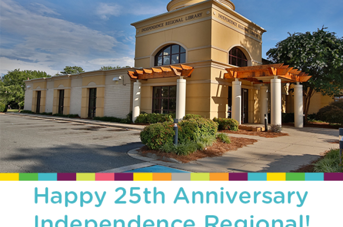 An exterior branch photo of Independence Regional Library