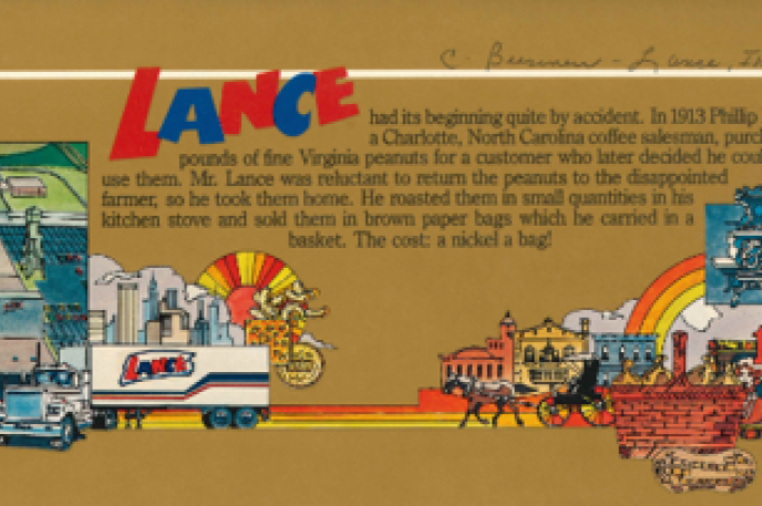 Charlotte Mecklenburg Library's Robinson-Spangler Carolina Room explores the history of Lance Crackers.