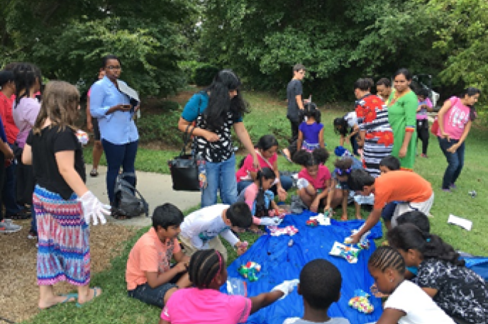 A Summer Break activity with the Charlotte Mecklenburg Library.