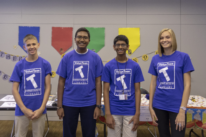 VolunTeens from the Charlotte Mecklenburg Library,. VolunTeens from the Charlotte Mecklenburg Library gain skills imperative to their future.