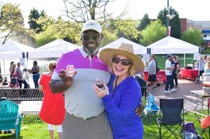 Reflections of University City WineFest 2019 Oenophiles and bibliophiles united on April 13, 2019 at University City WineFest. Proceeds from the event proceeds benefited the Sugar Creek and University City Libraries.