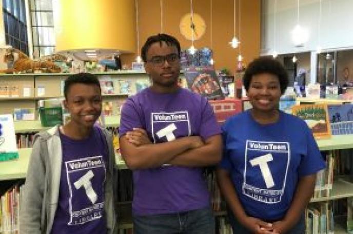 VolunTeens of the Charlotte Mecklenburg Library help make their communities brighter.