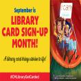 Celebrate Library Card Sign-Up Month with the Charlotte Mecklenburg Library and #CMLGetLibraryCarded!