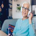 Library on Call provides stories read aloud for seniors by calling a dedicated telephone number.